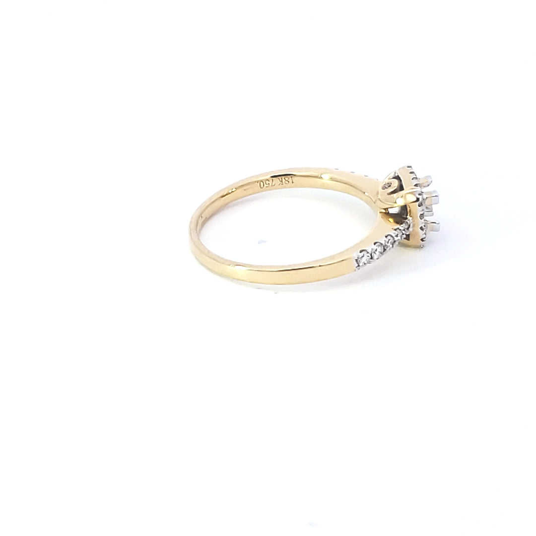 Diamond Engagement Semi-Mount Ring