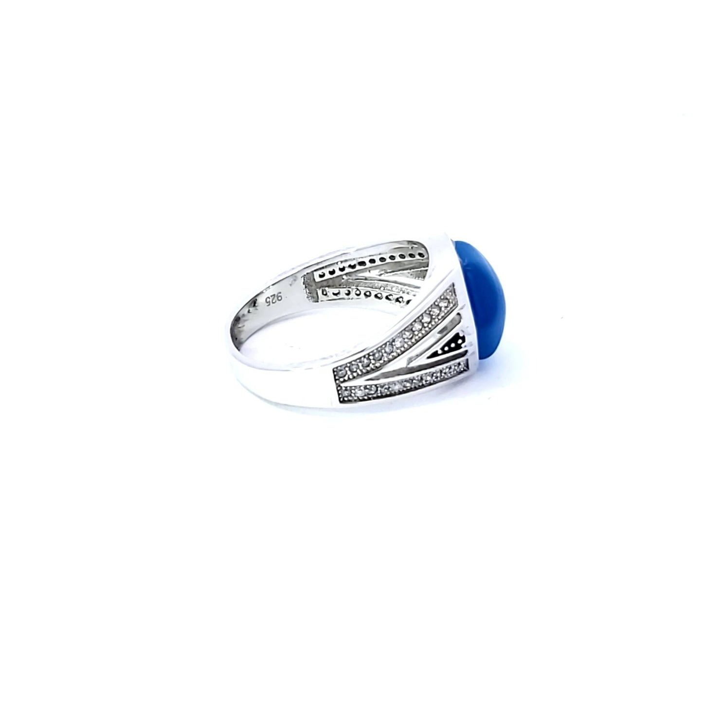 Colored Stone Rings - Men'