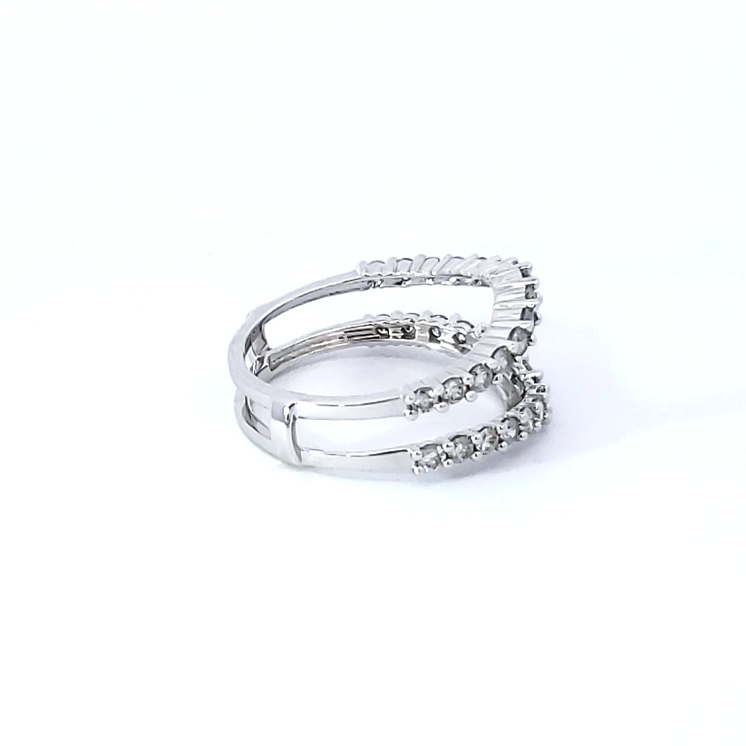 Round Diamond Wedding Gaurd/Wrap
