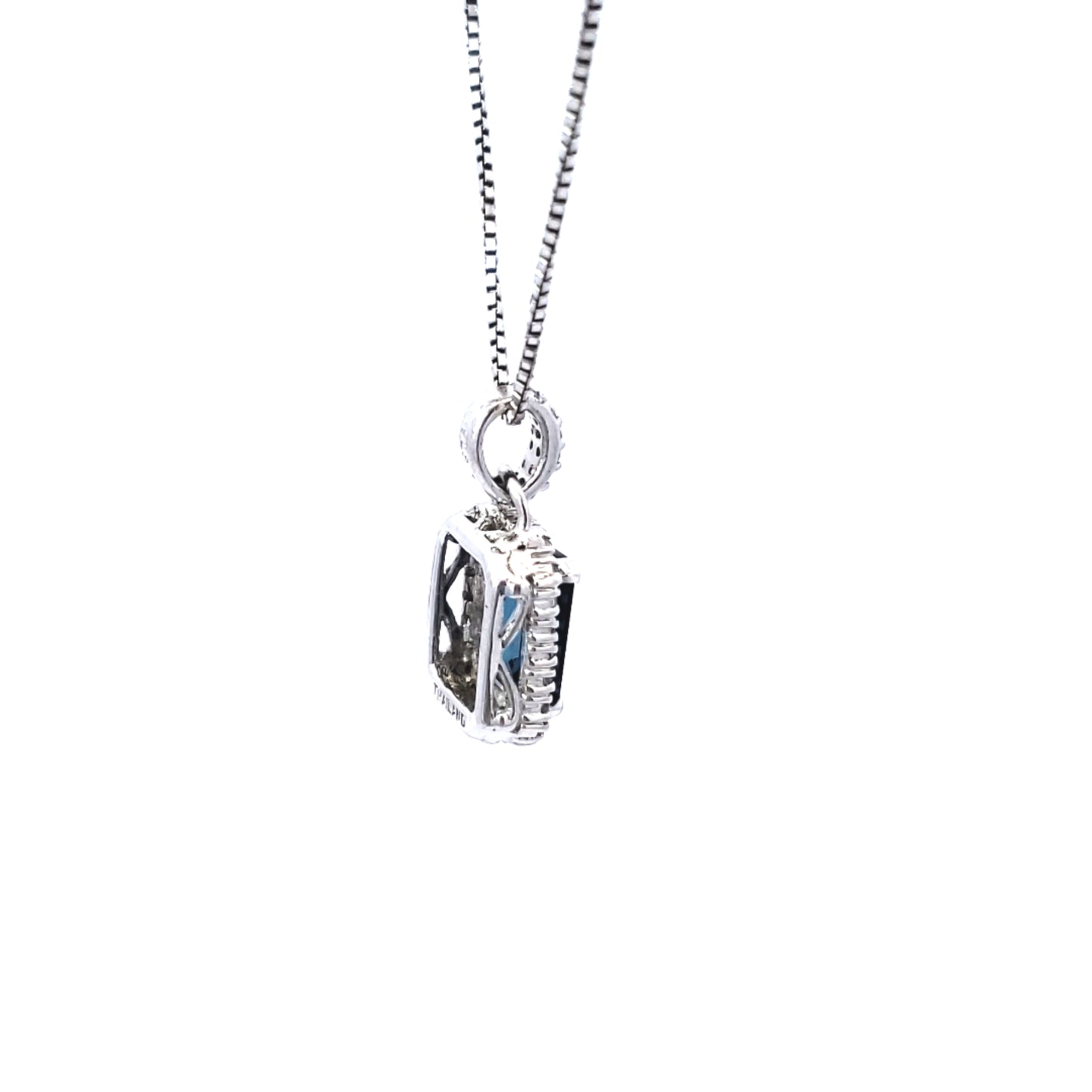 S/Silver (W/ Stones) Pendant