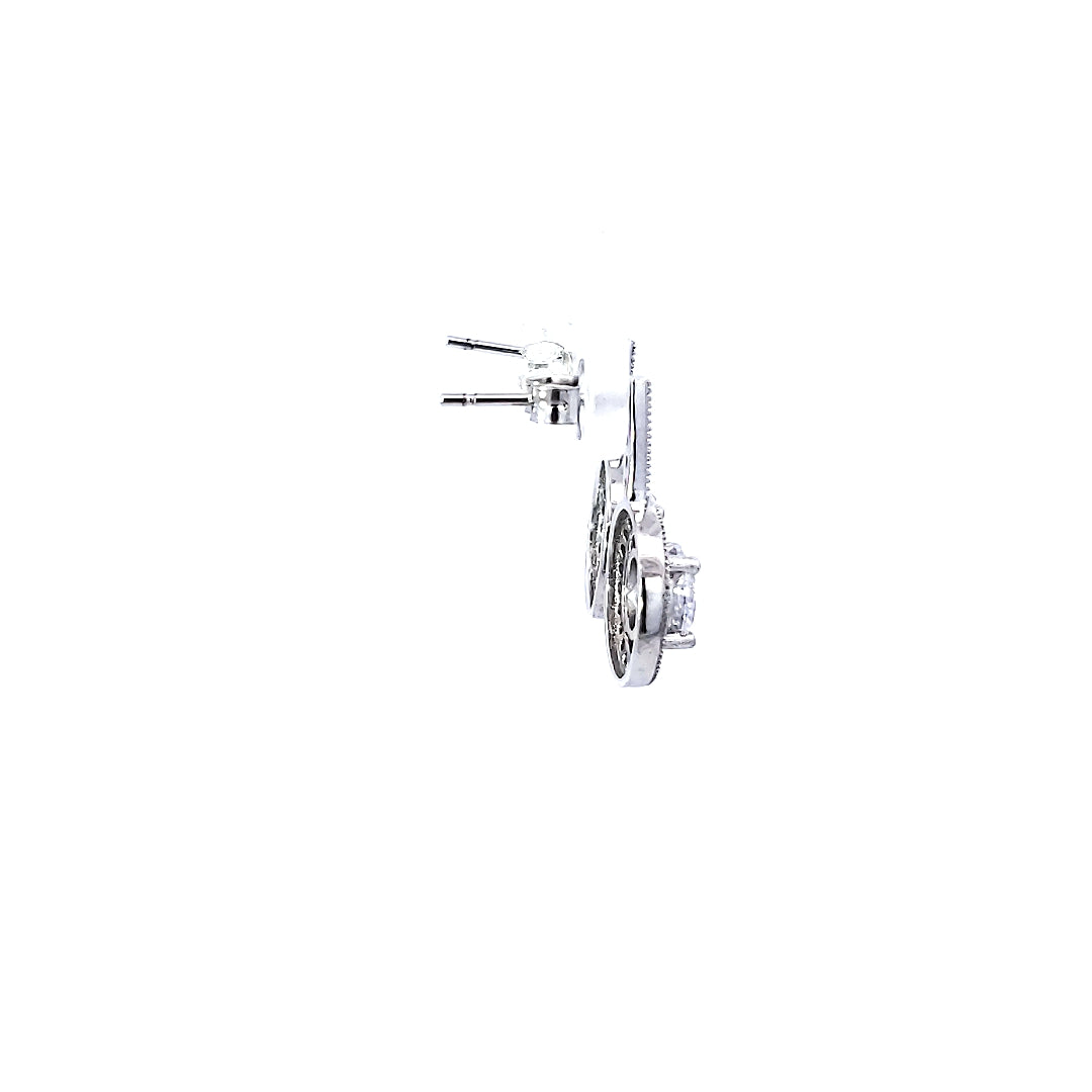 S/Silver (No Stone) Earring