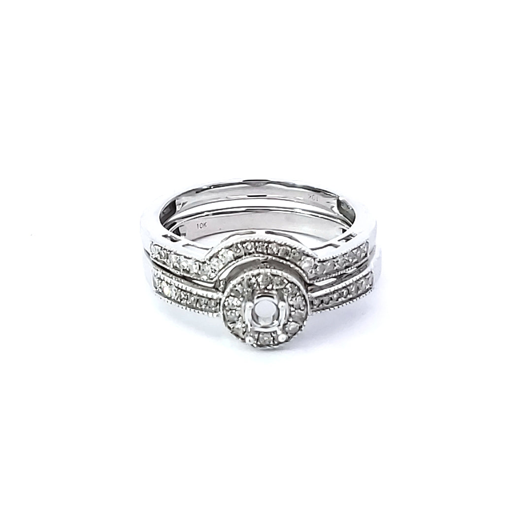Diamond Engagement Semi-Mount Ring
