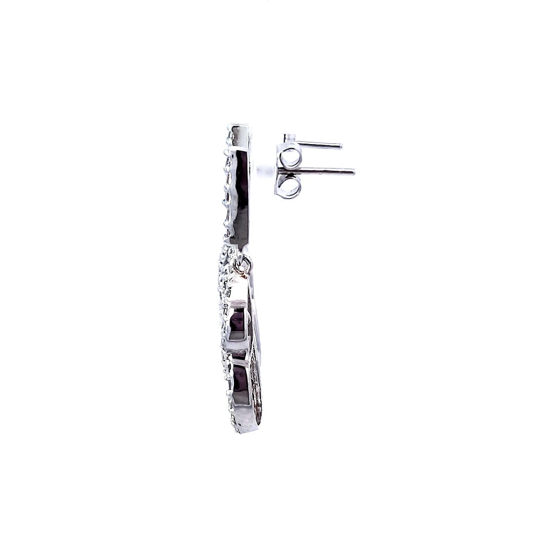 S/Silver (No Stone) Earring