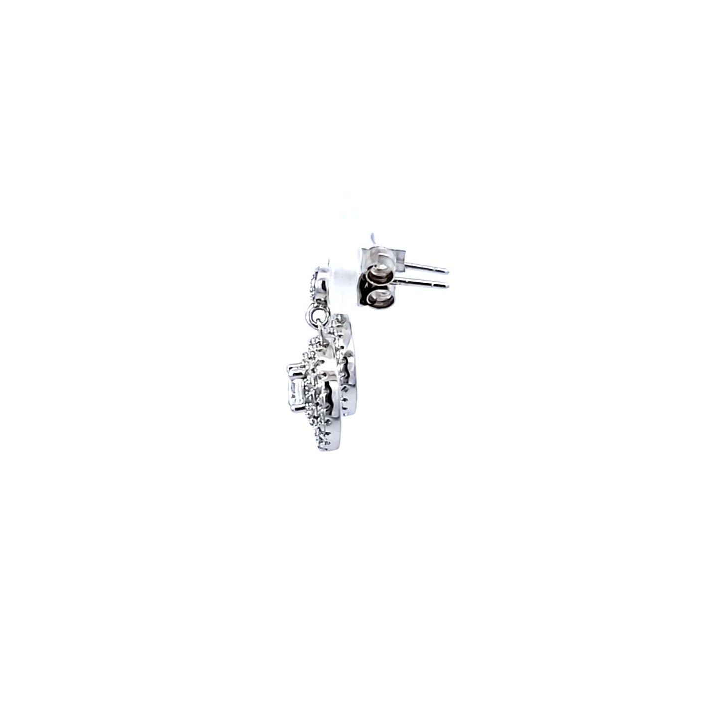 S/Silver (No Stone) Earring