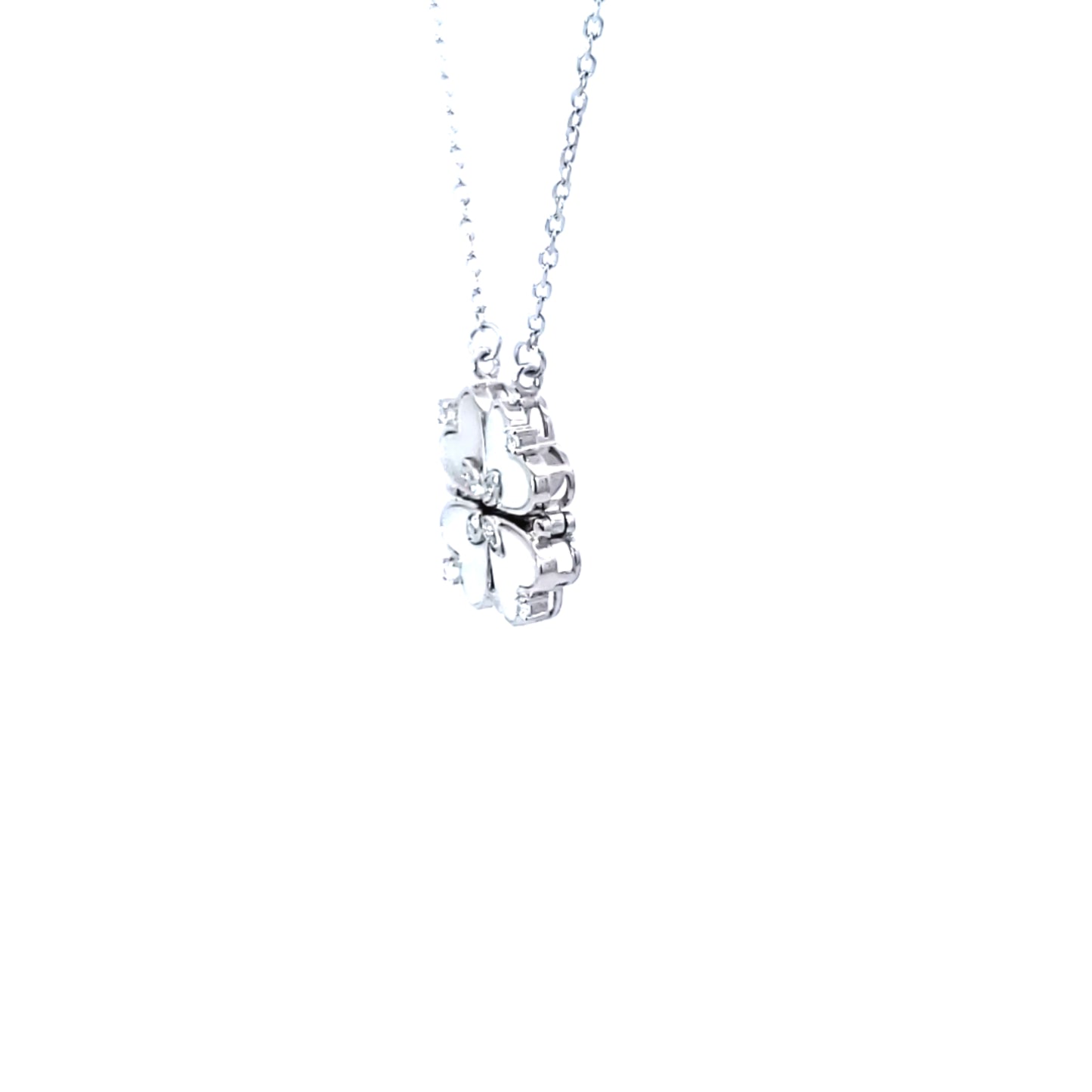 S/Silver (W/ Stones) Necklace