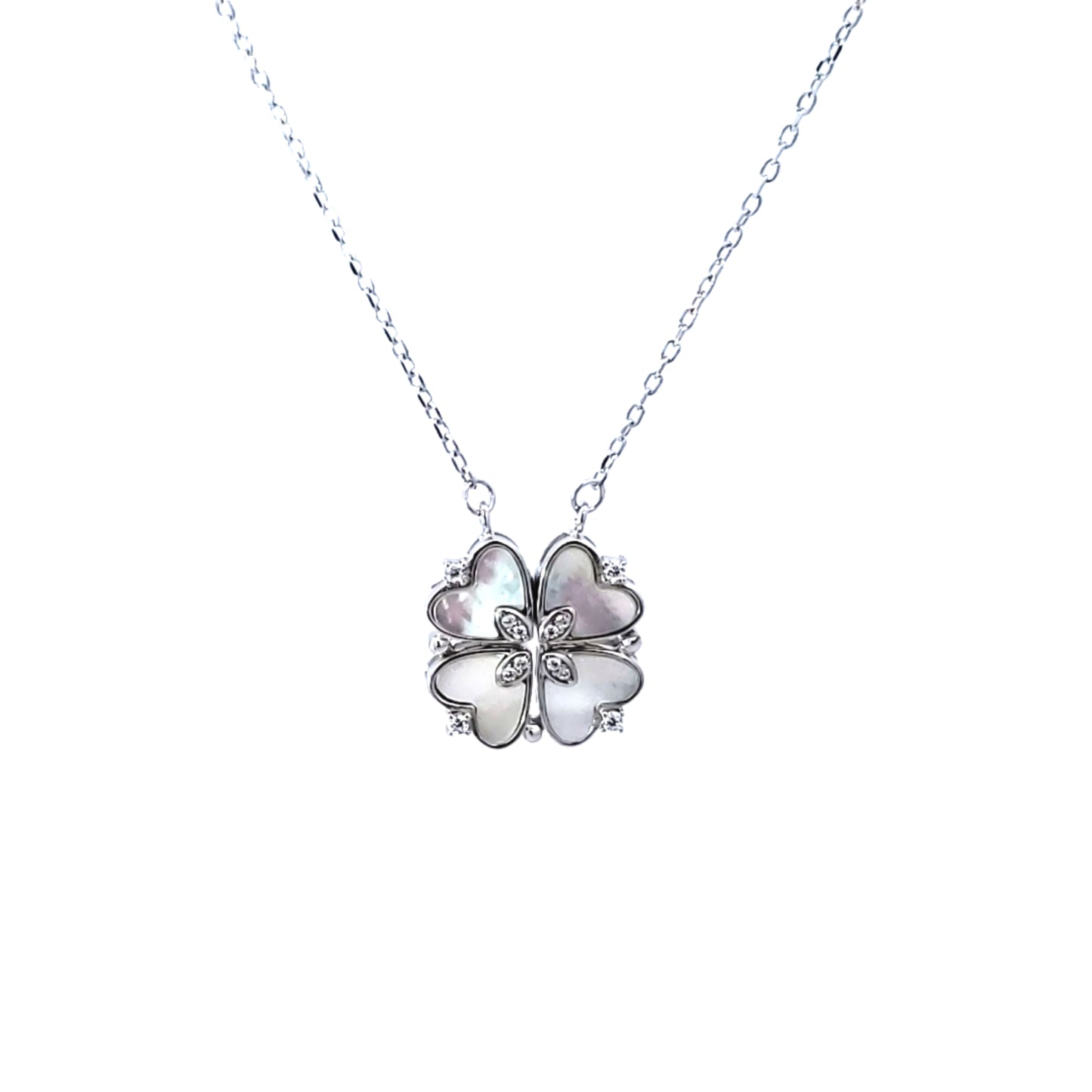 S/Silver (W/ Stones) Necklace