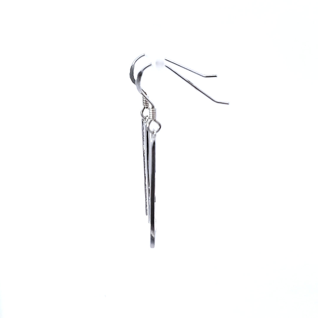 S/Silver (No Stone) Earring