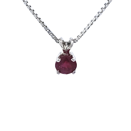 Colored Stone Pendant