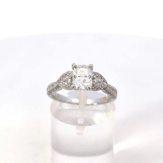 Diamond Engagement Semi-Mount Ring