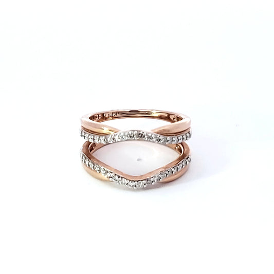 Rose GOld Curved Diamond Guard