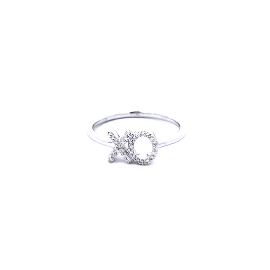 Diamond XO Fashion Rings