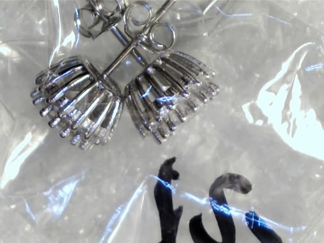 Oval Shape Crystal Stud  Earrings