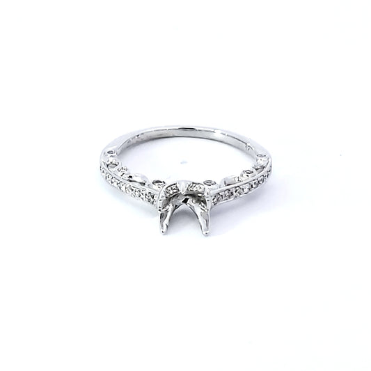 Diamond Engagement Semi-Mount Ring