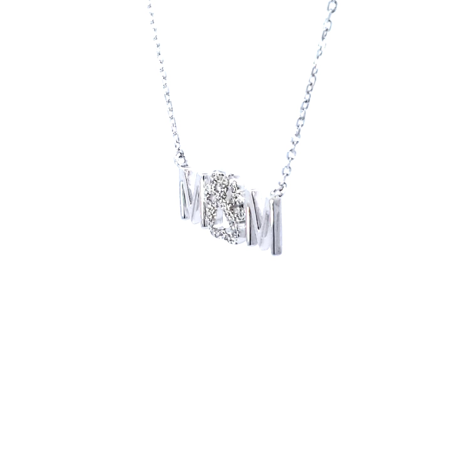 S/Silver (W/ Stones) Necklace