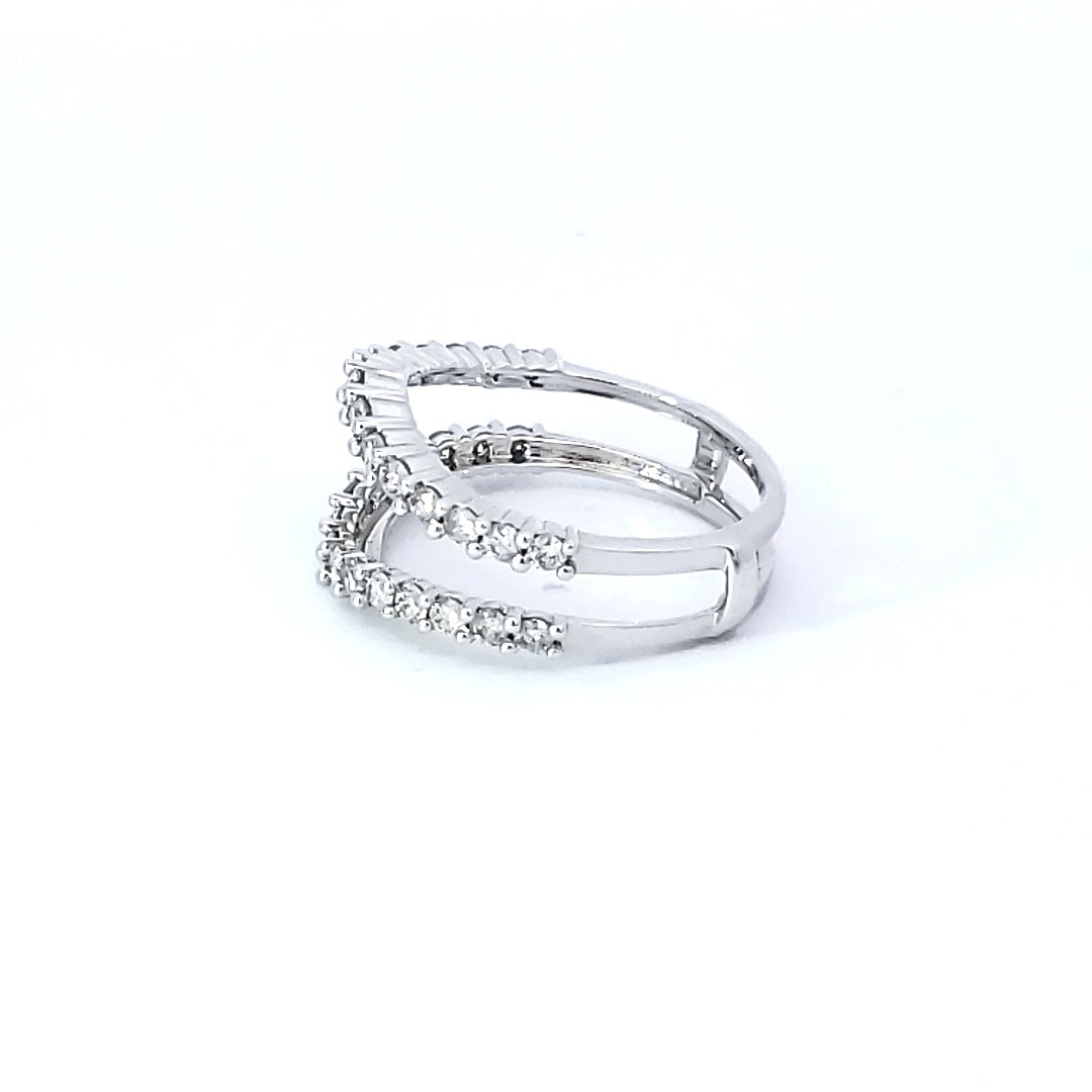 Round Diamond Wedding Gaurd/Wrap