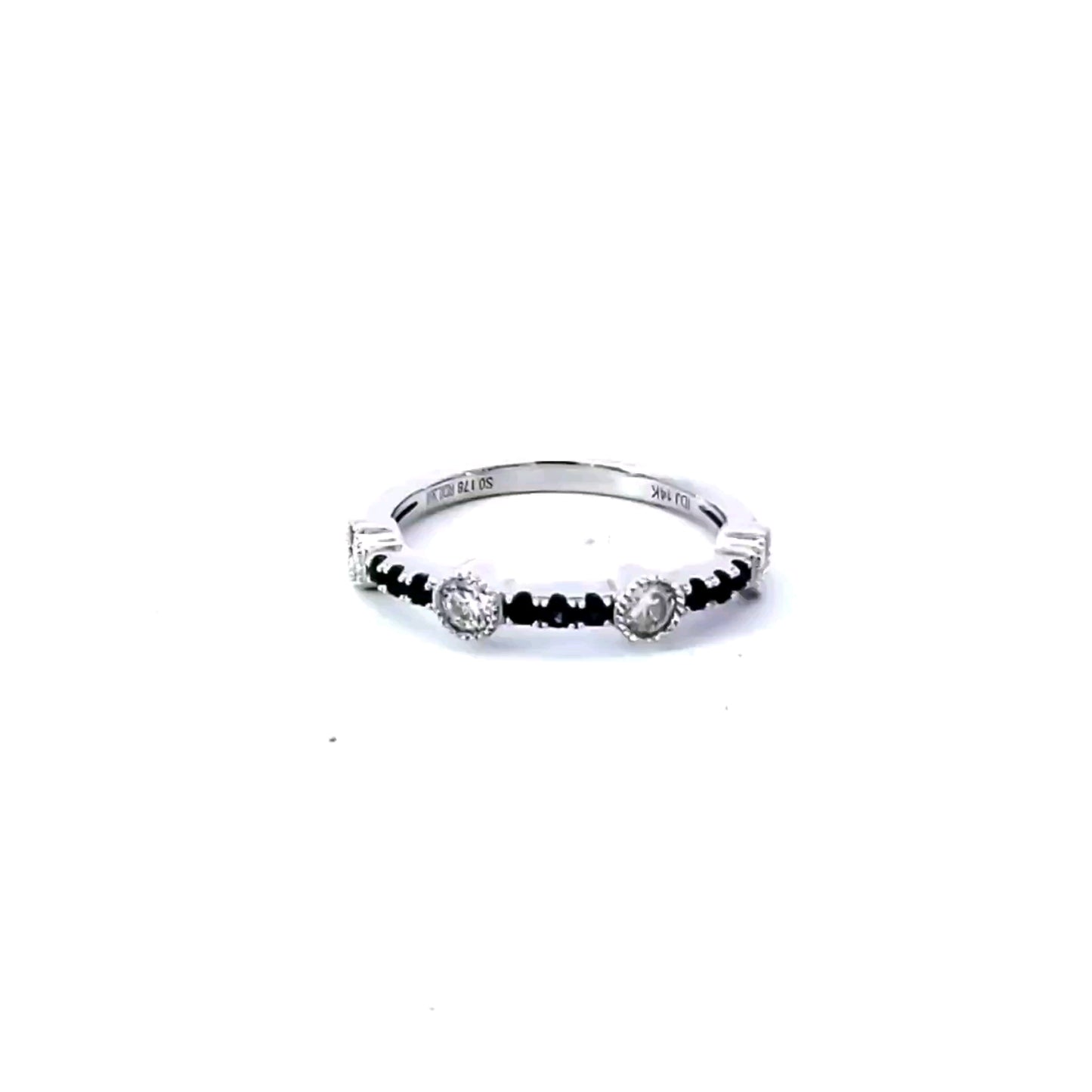 Sapphire and Diamond Band