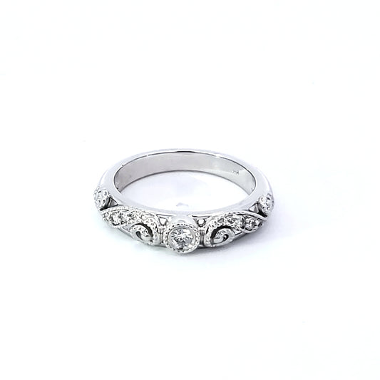 Diamond Wedding Band